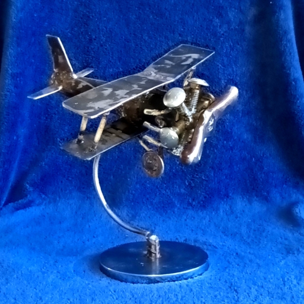 Handmade Scrap Metal Art